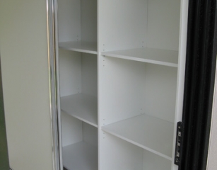 Standard 4 shelf linen at 1750 off finished floor level